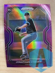 2021 Panini Prizm Rookie RC PRIZMS PURPLE #68 JONATHAN STIEVER White Sox